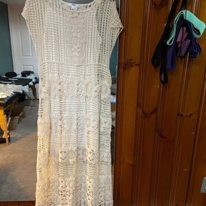 Crochet women’s dress